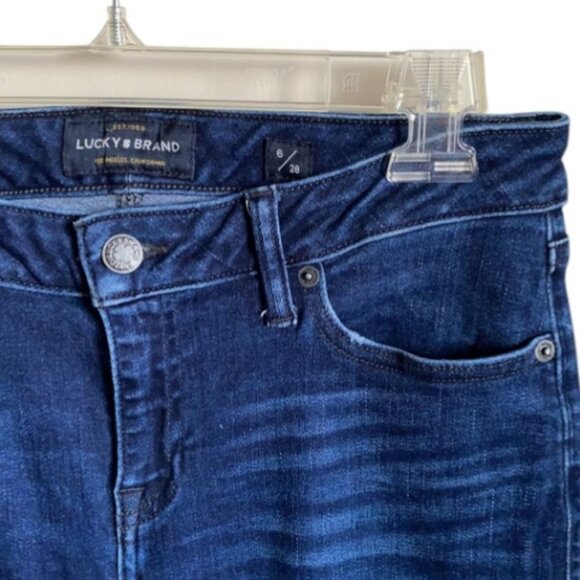 Lucky Brand Lolita super skinny blue denim jeans size 6 - Picture 3 of 6
